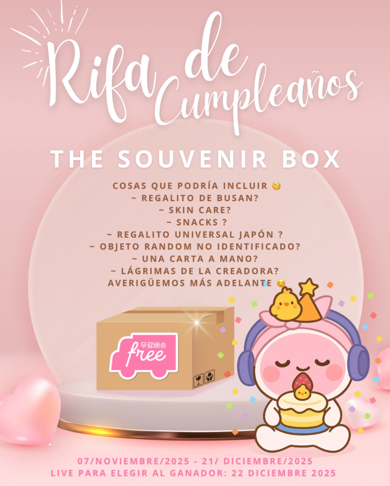 img_0144 ✨ rifa de cumpleaños 🎂 ~ the souvenir box ✈️ ~ primera edición limitada ⭐️ ✨
